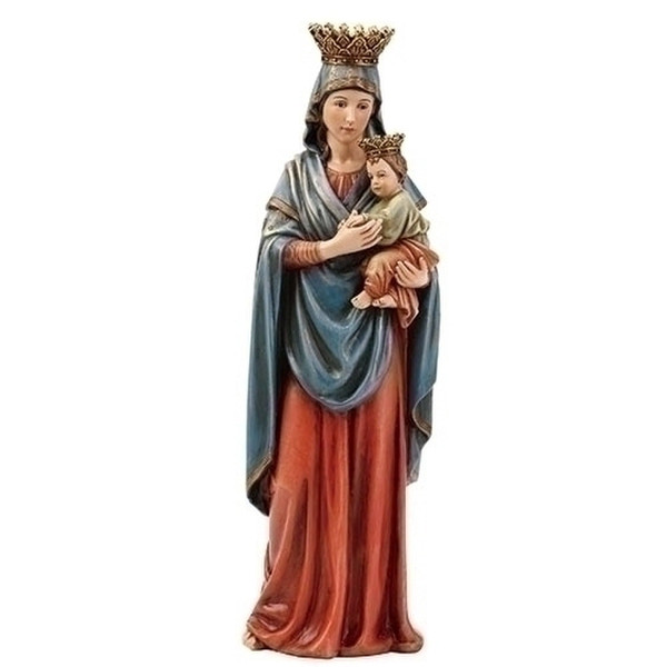 Our Lady of Perpetual Help statue, hand-finished in classical colors